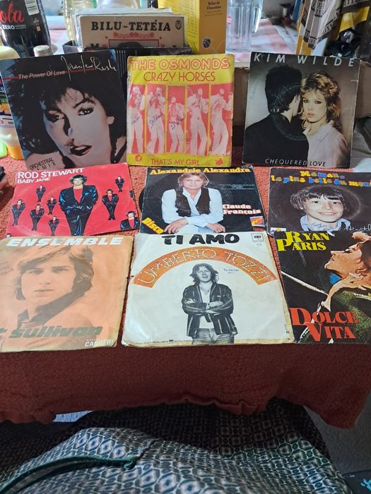 Varios discos de vinil