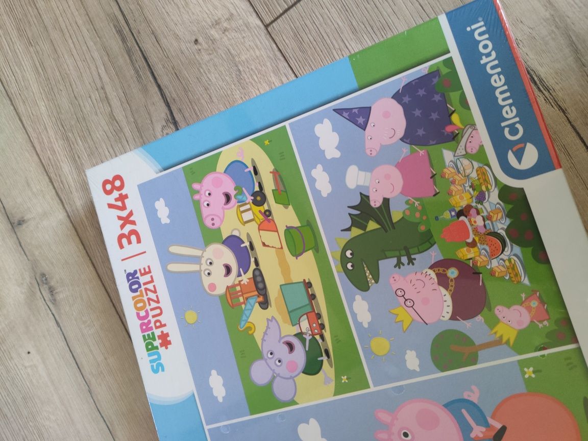 Puzzle clementoni nowe układanki Peppa świnka pig