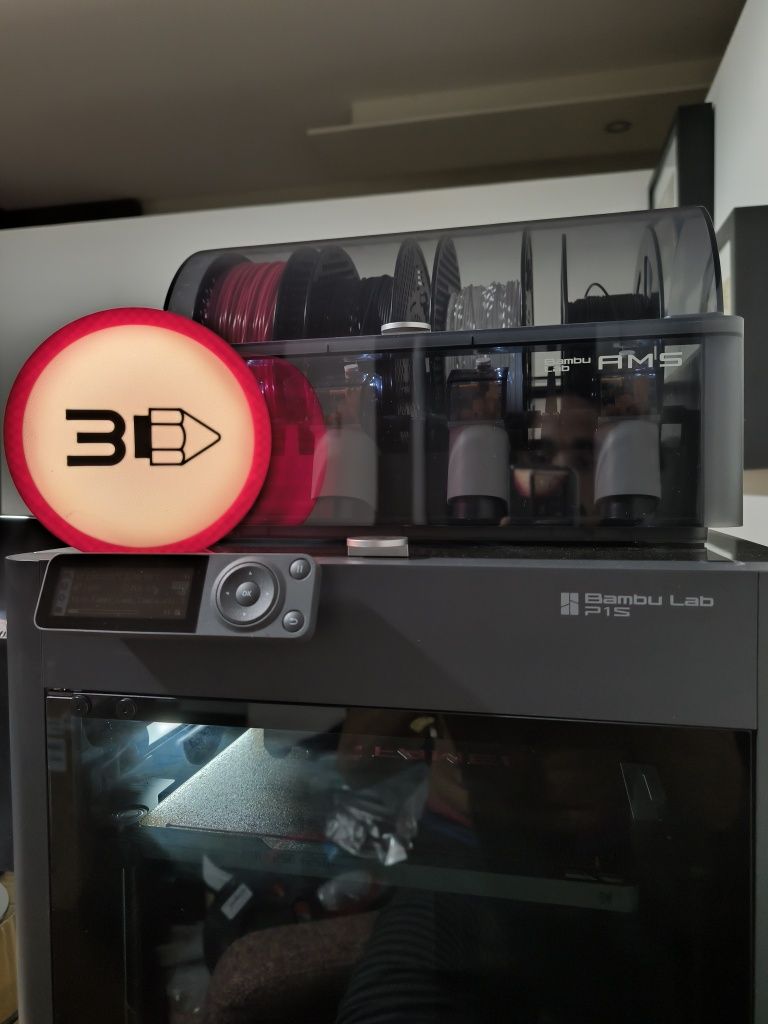 Candeeiro LED 3D personalizado (LED Lamp)