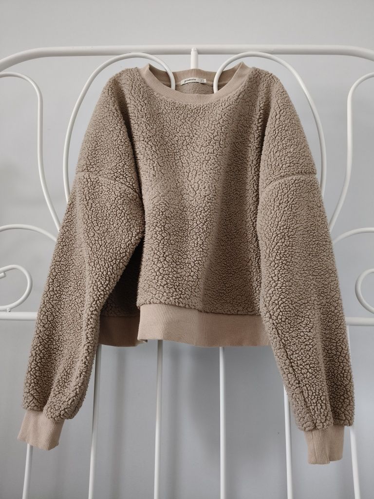 Bershka bluza baranek sherpa szerp S