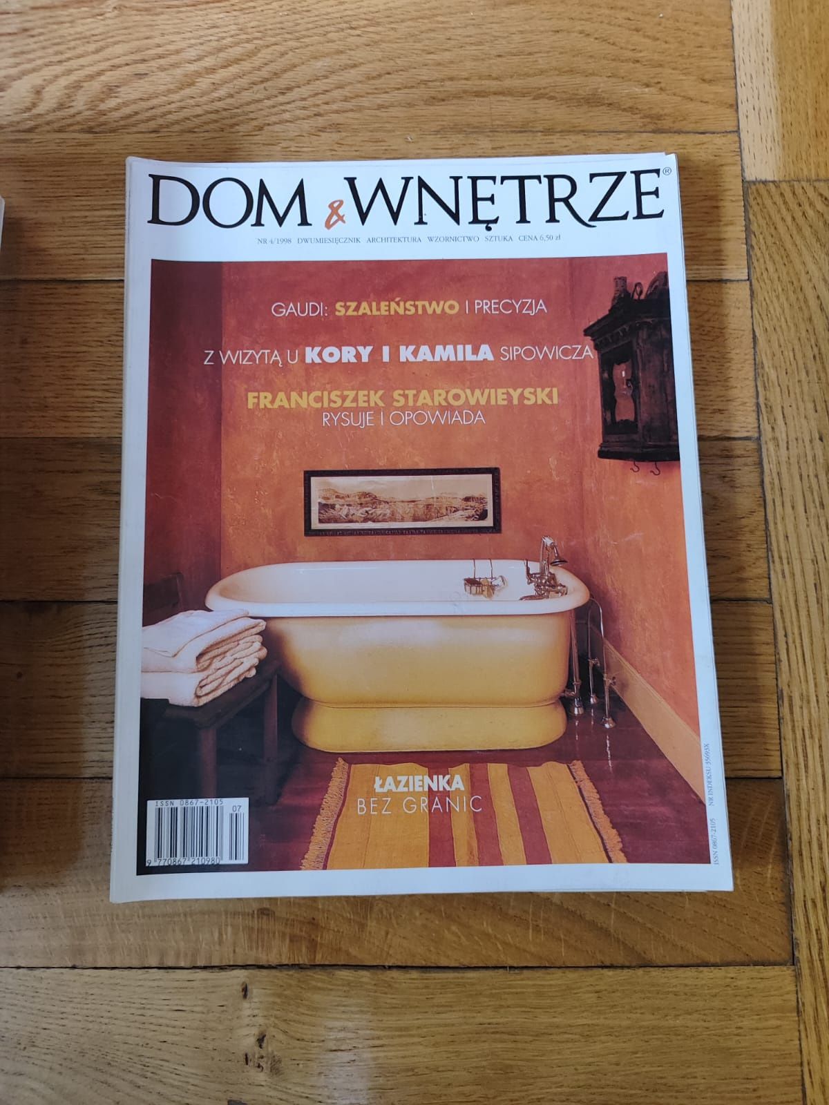 Stare czasopisma wnętrzarskie i architektoniczne