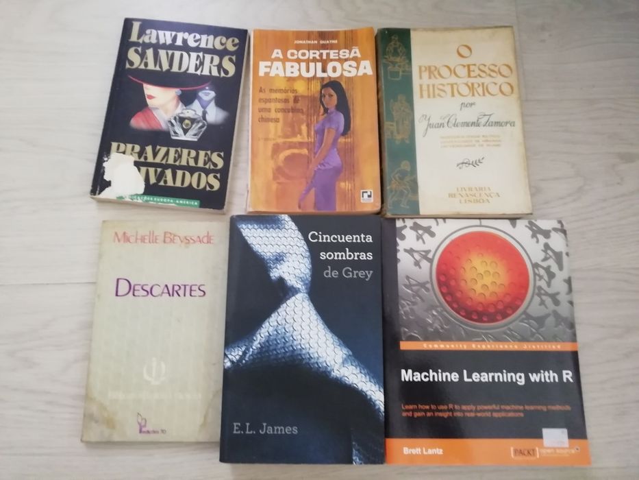Vários livros de vários autores