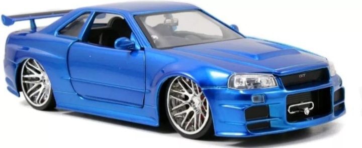 Jada 1:24 fast & furious  nissan skyline GT-R (R34)