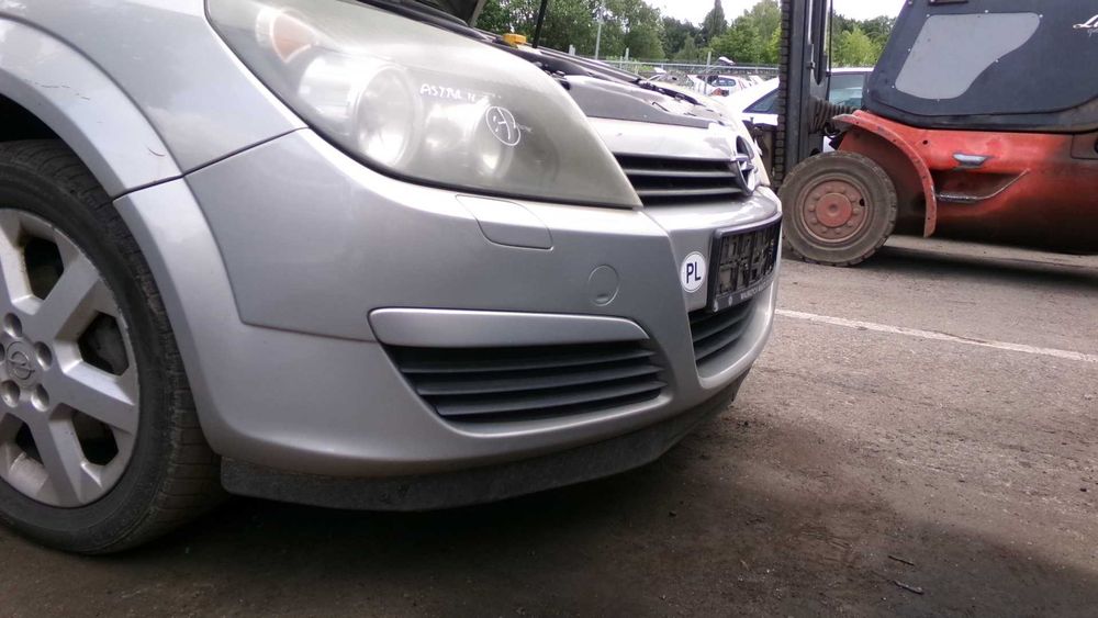 Sie5 Zderzak przedni opel astra H z167 spryskiwacze wysyłka części