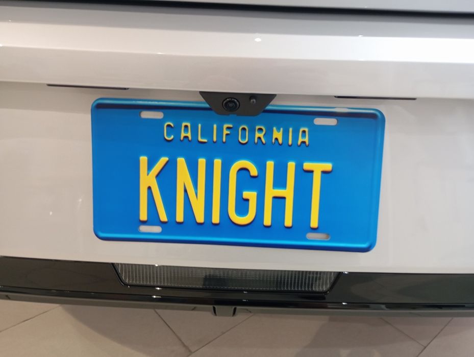 Chapa 2D KITT Knight Rider