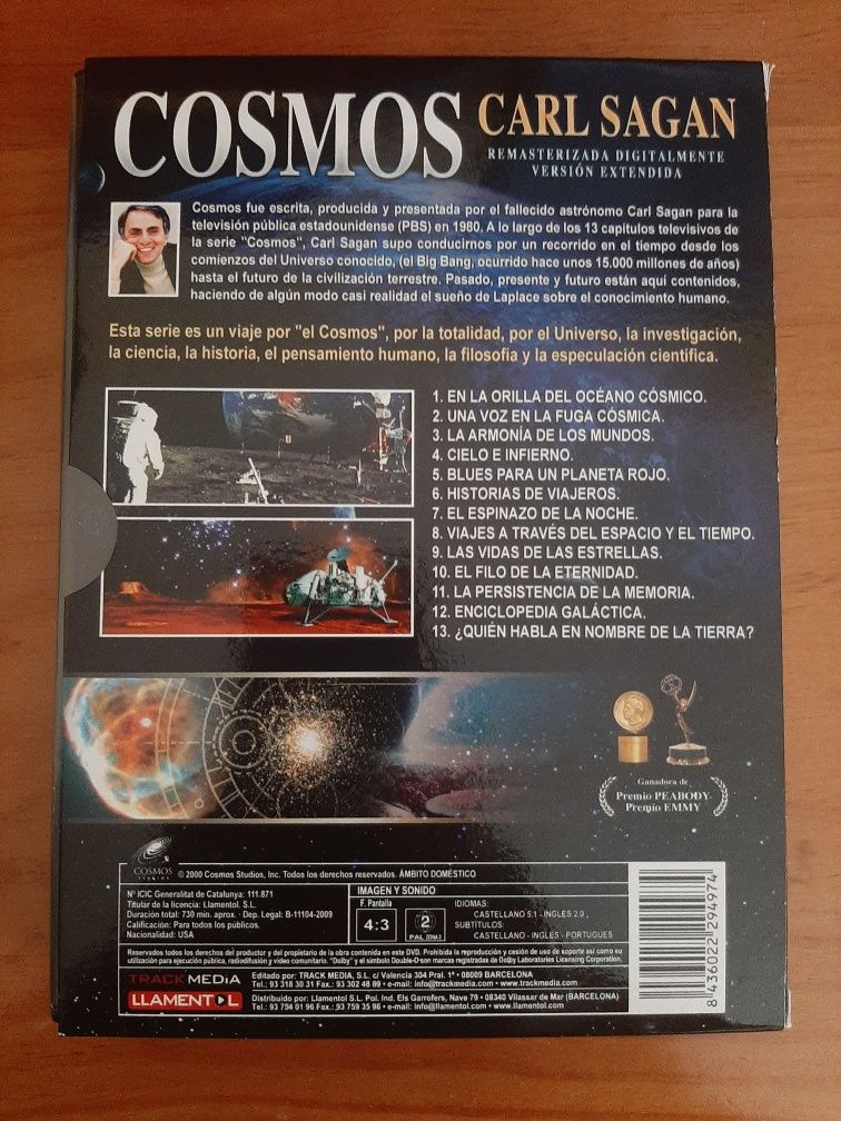 Cosmos Carl Sagan coleção única