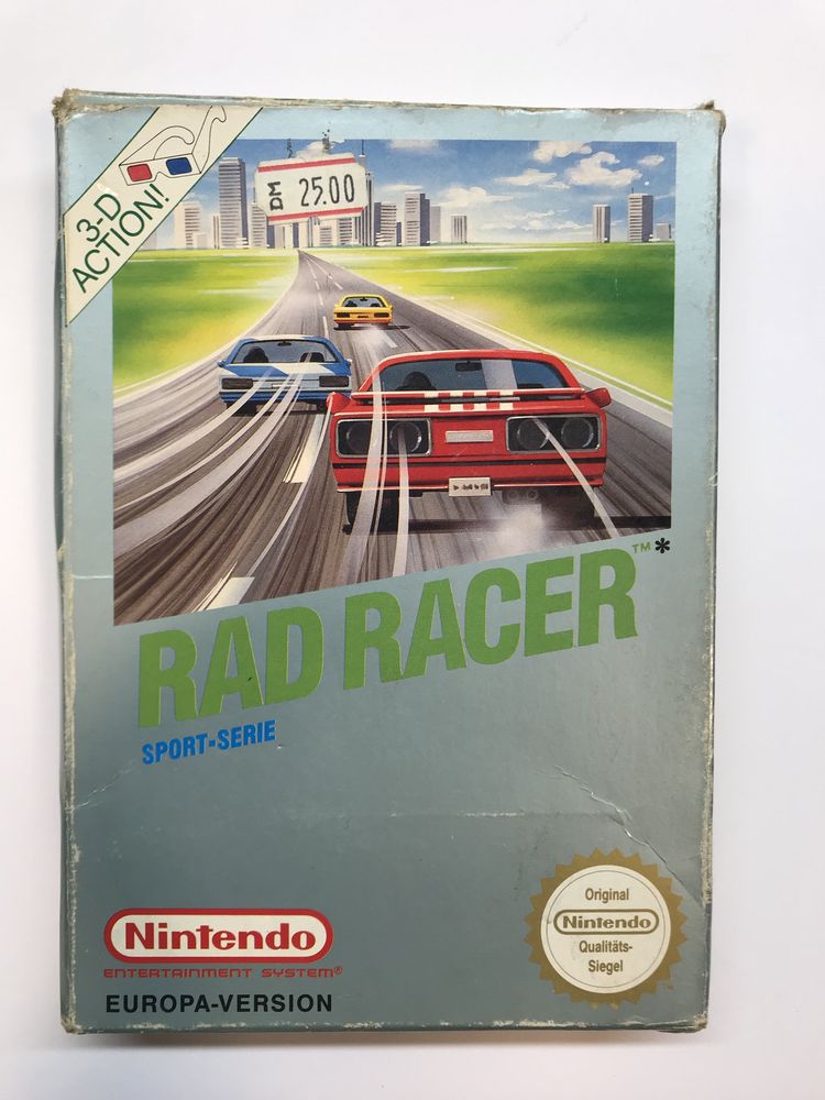 Gra Rad Racer Nintendo NES