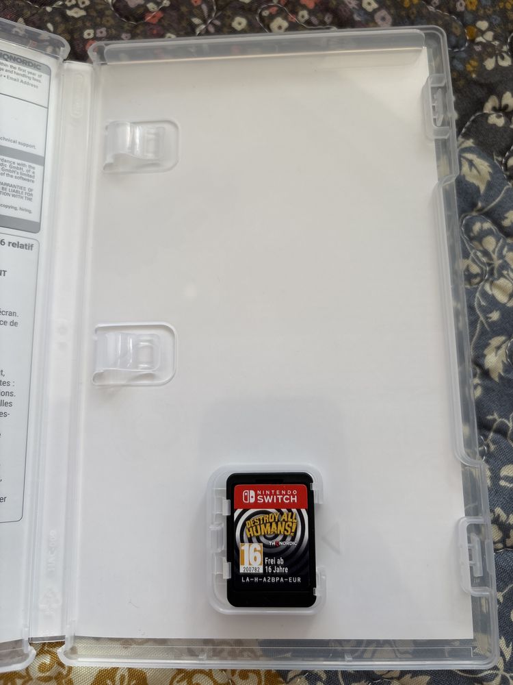 Destroy all Humans Switch