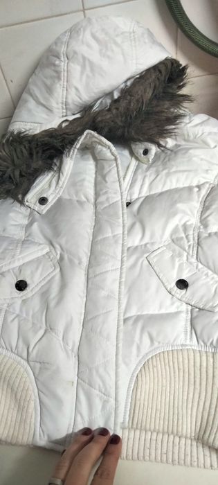 Colete branco kispo C&A