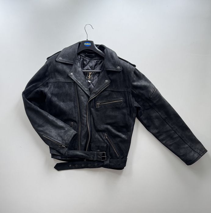 czarna kurtka motocyklowa skórzana WIT 50