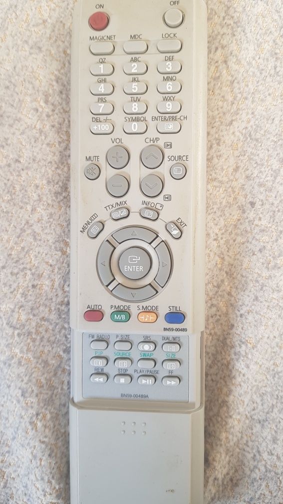 Comando samsung.