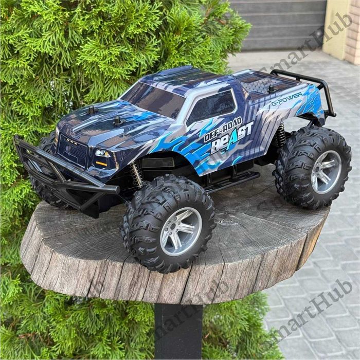 Большой Джип на пульте BERSERK 45см, Монстр-трак на радиоуправлении