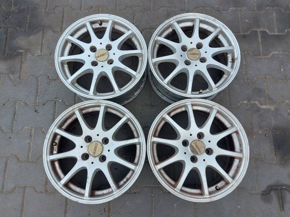 FELGI ALUMINIOWE 4SZT 5X110 6.5JX15 ET38 FI 65.1 KBA46350