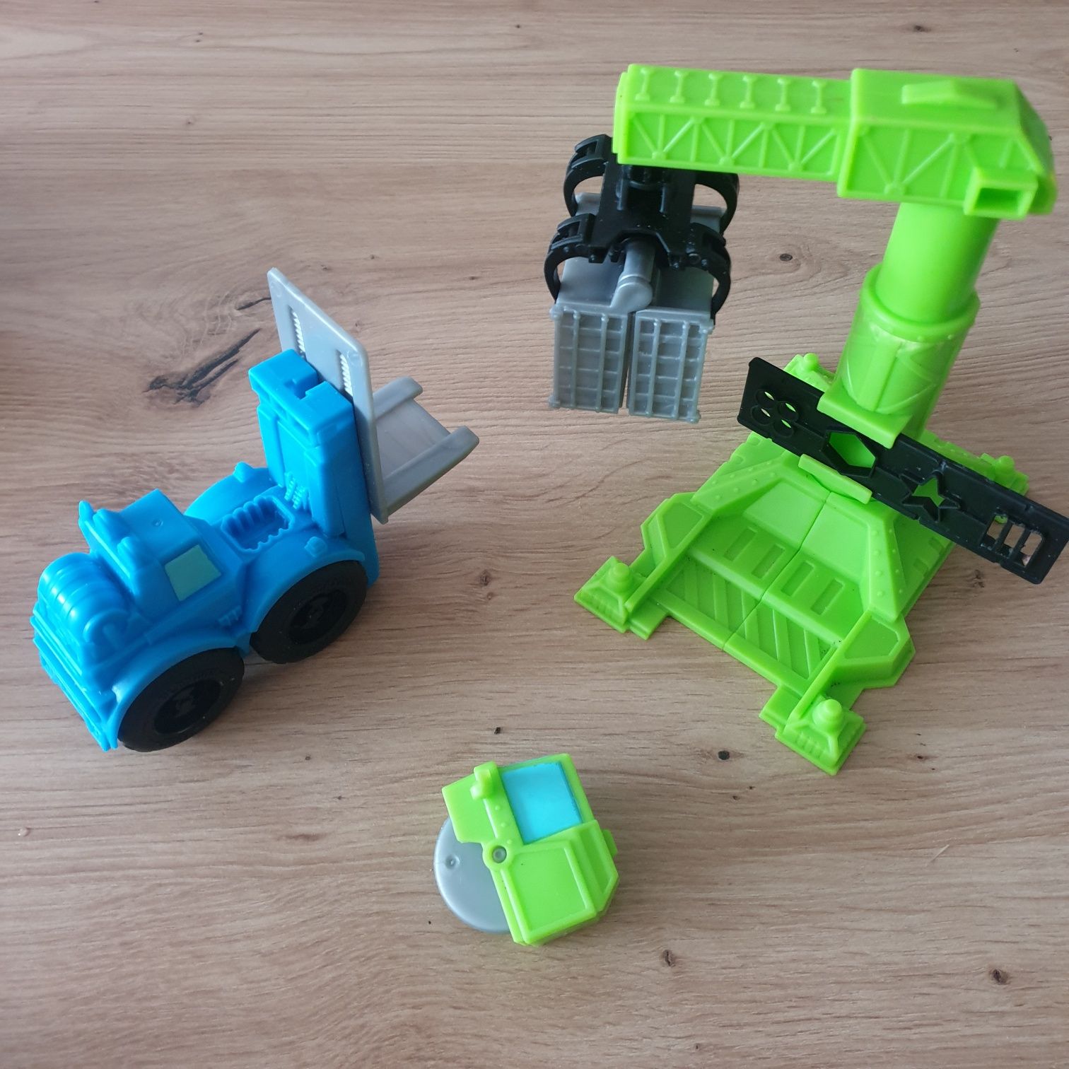 Play doh Żuraw i wózek widłowy