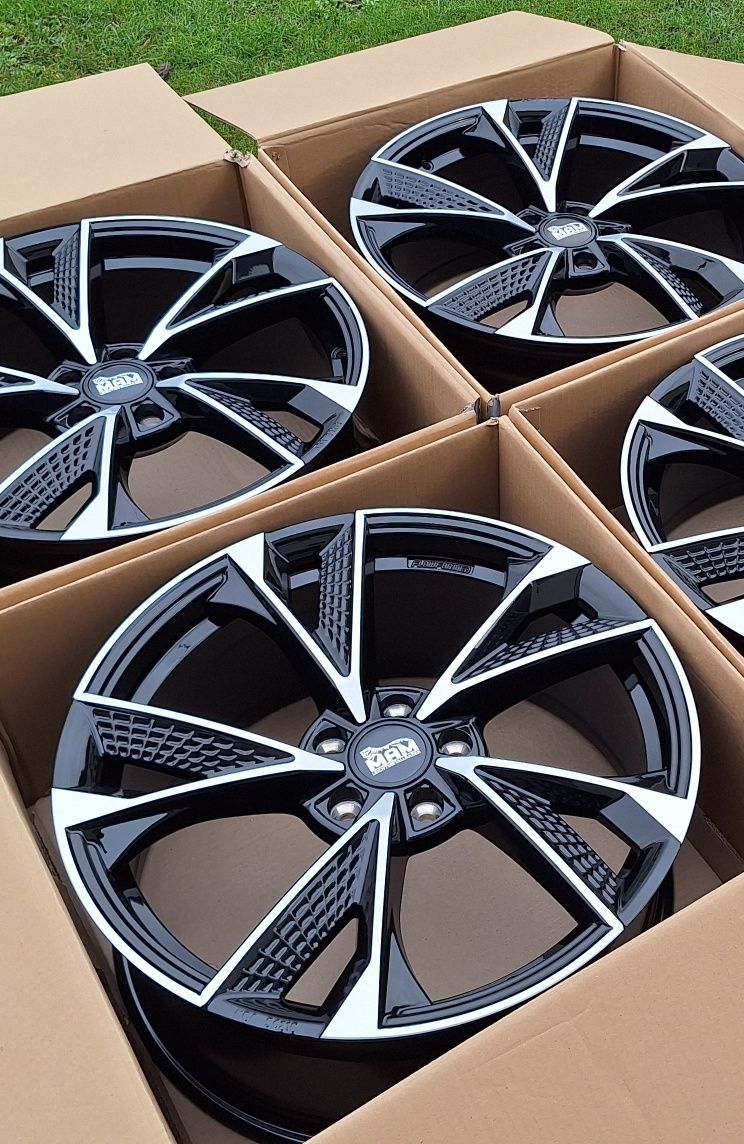 Nowe Alufelgi 5x112 R19 Audi A3 A4 B8 B9 A5 A6 C6 C7 Q3 Vw Skoda Octav