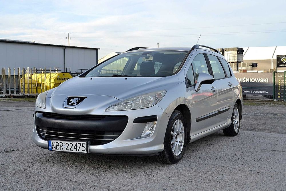Peugeot - 308 SW  1.6 cm HDI , 2010 r , Klima , super stan , okazja !