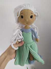 Elza lalka na szydełku, amigurumi, handmade