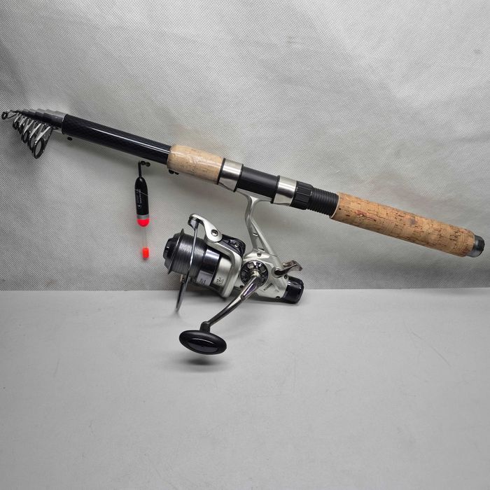 Wędka z kołowrotkiem 3m 60-120g; Komis Jasło Igielna