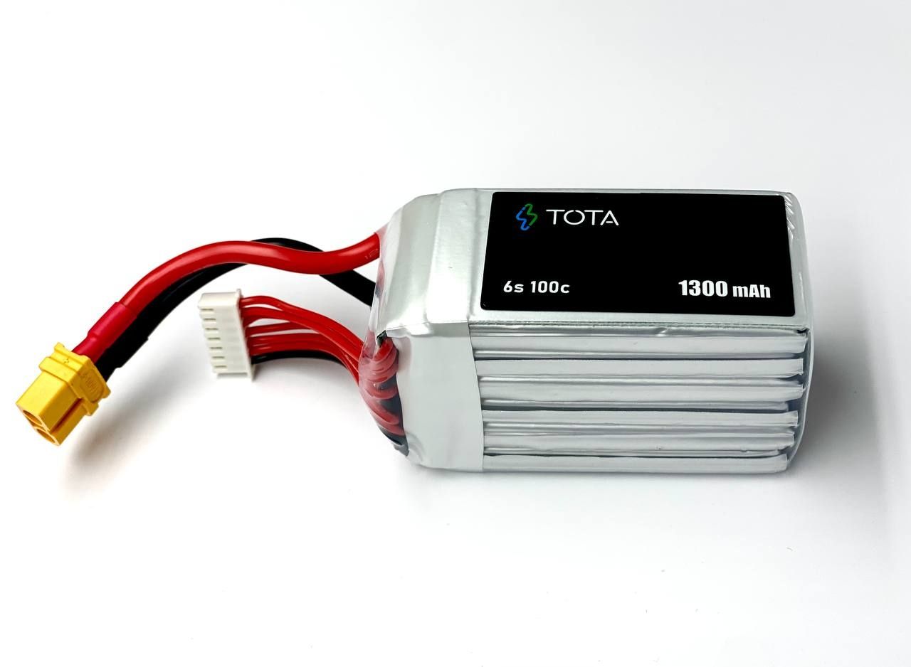 Батарея Lipo 1300 mah Тота 100c 6s розпродаж