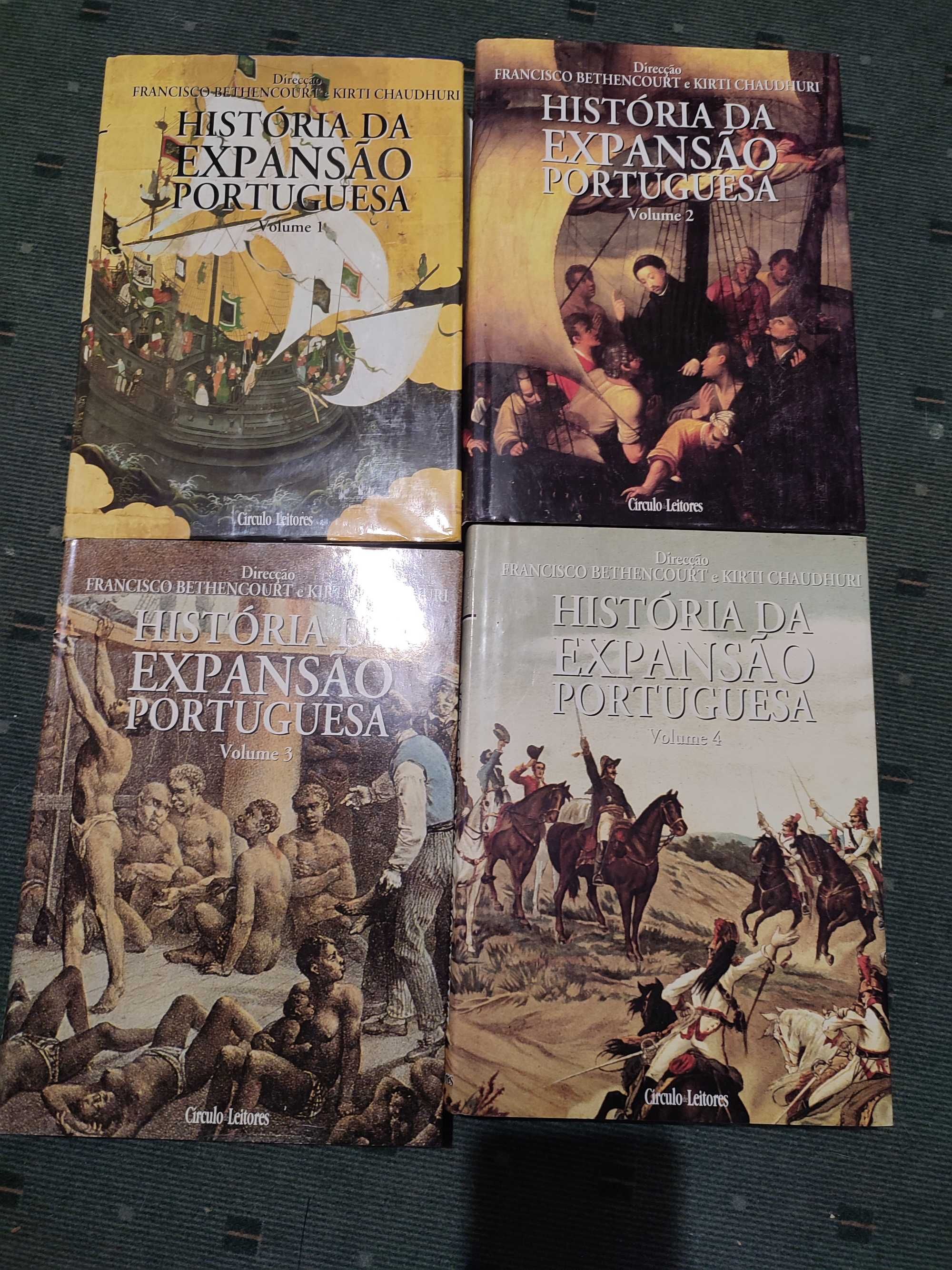 História da Expansão Portuguesa - 4 volumes