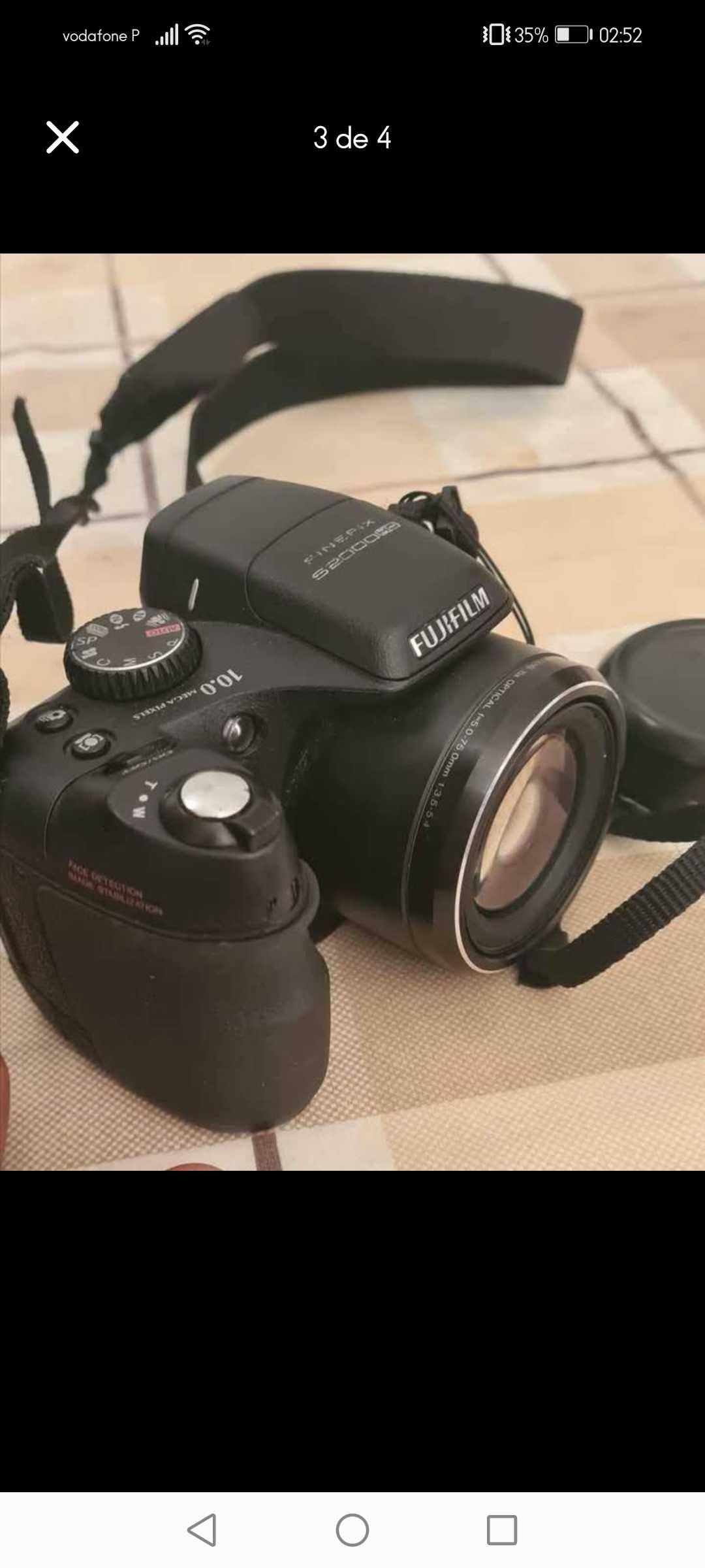 Máquina fotográfica Fugifilm