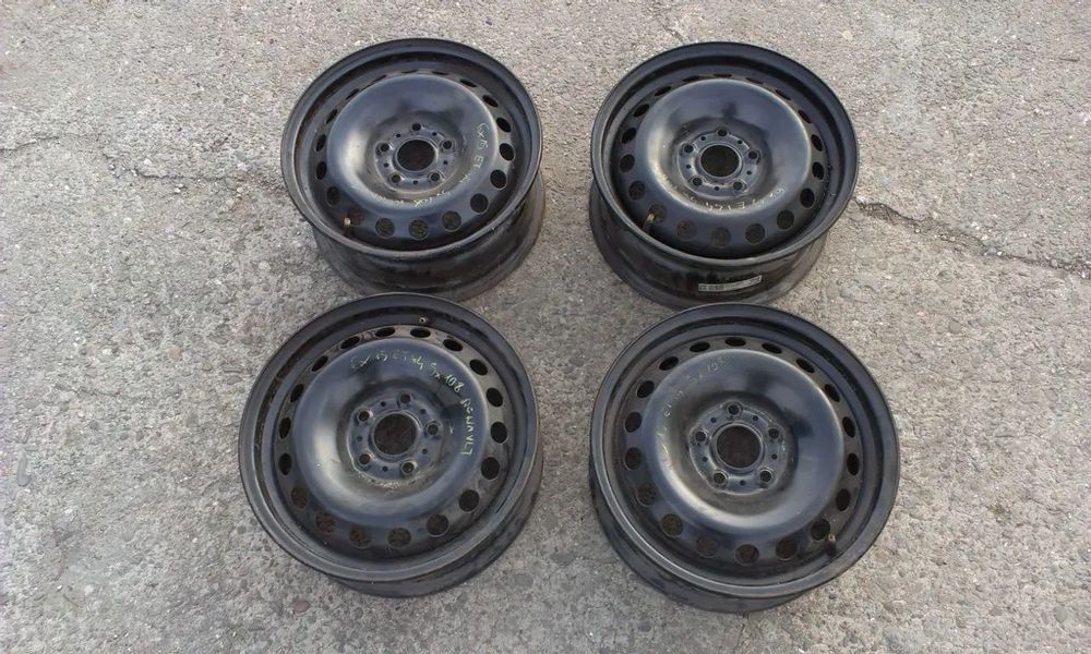 15” - Felgi - 5x108 , r15 cali - CITAN Kangoo Renault Mercedes - oryginał KROMAG GERMANY - KOŁO zapasowe
