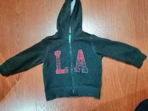 2 casacos com capuz, Benetton, 3-4 anos,