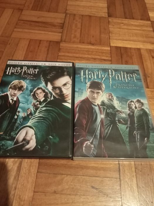 Harry Potter Ordem da Fênix e Príncipe misterioso edição especial 2 DV