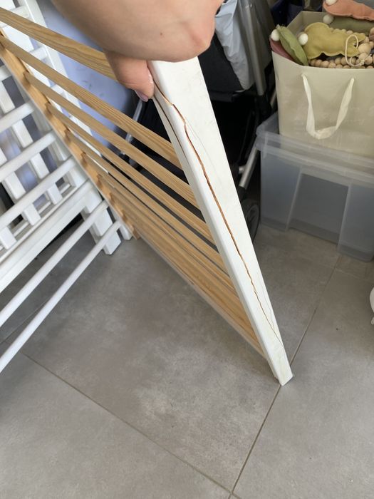 Kompletne łóżeczko Woodies Classic Cot 120x60