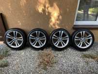 Felgi BMW oem styling 397 z oponami zimowymi