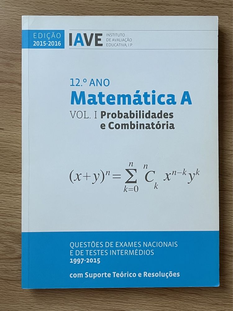 Coleção IAVE 4 VOLUMES - Matemática A (12ºAno)