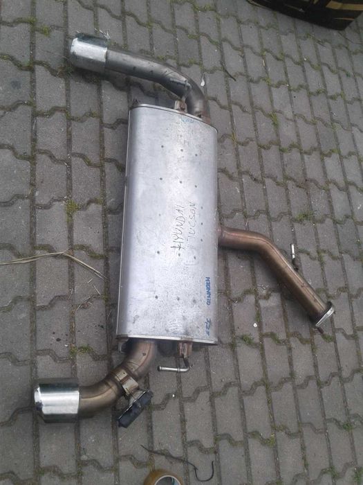 Wydech Końcowy Przepustnica Wydechu Hyundai Tuscon I30 Rura Tłumik iX