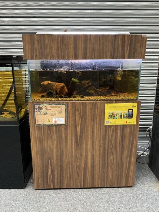 Akwarium zabudowane 100x55x40 ZESTAW