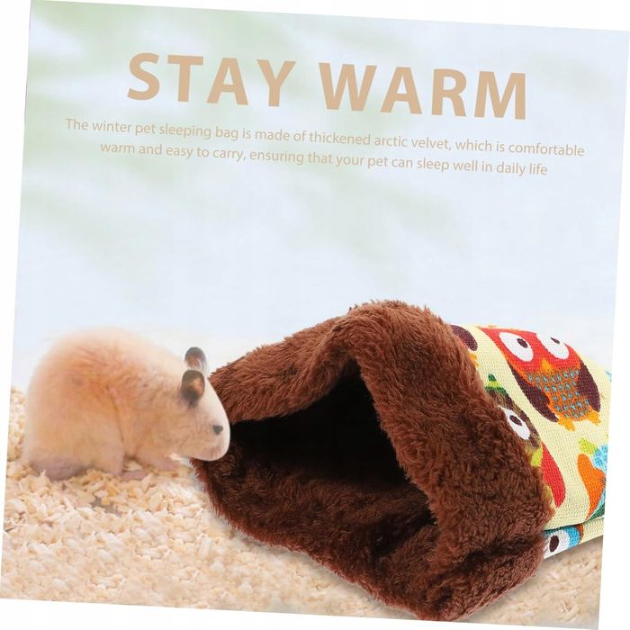 Śpiwór Dla Chomika, Świnka Morska, Szczur, Pościel