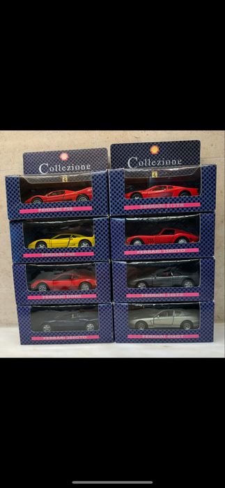 Carros 8 miniaturas Ferrari coleção