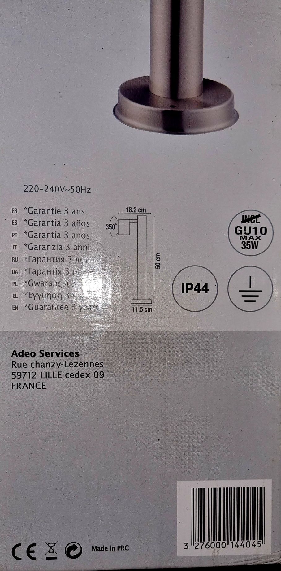 Candeeiro de Jardim 4 un.