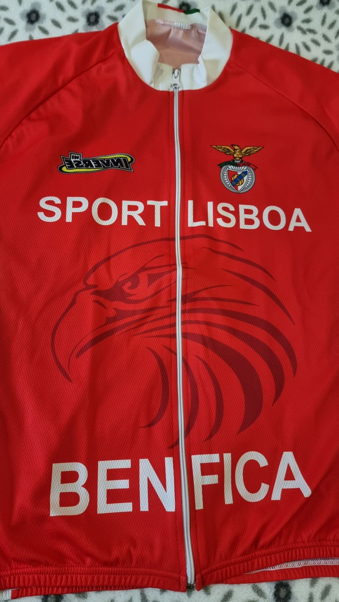 Bicicleta-Camisola Benfica tamanho L/XL