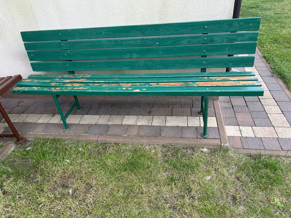 Ławki drewniane , bardzo mocne 1+1 gratis