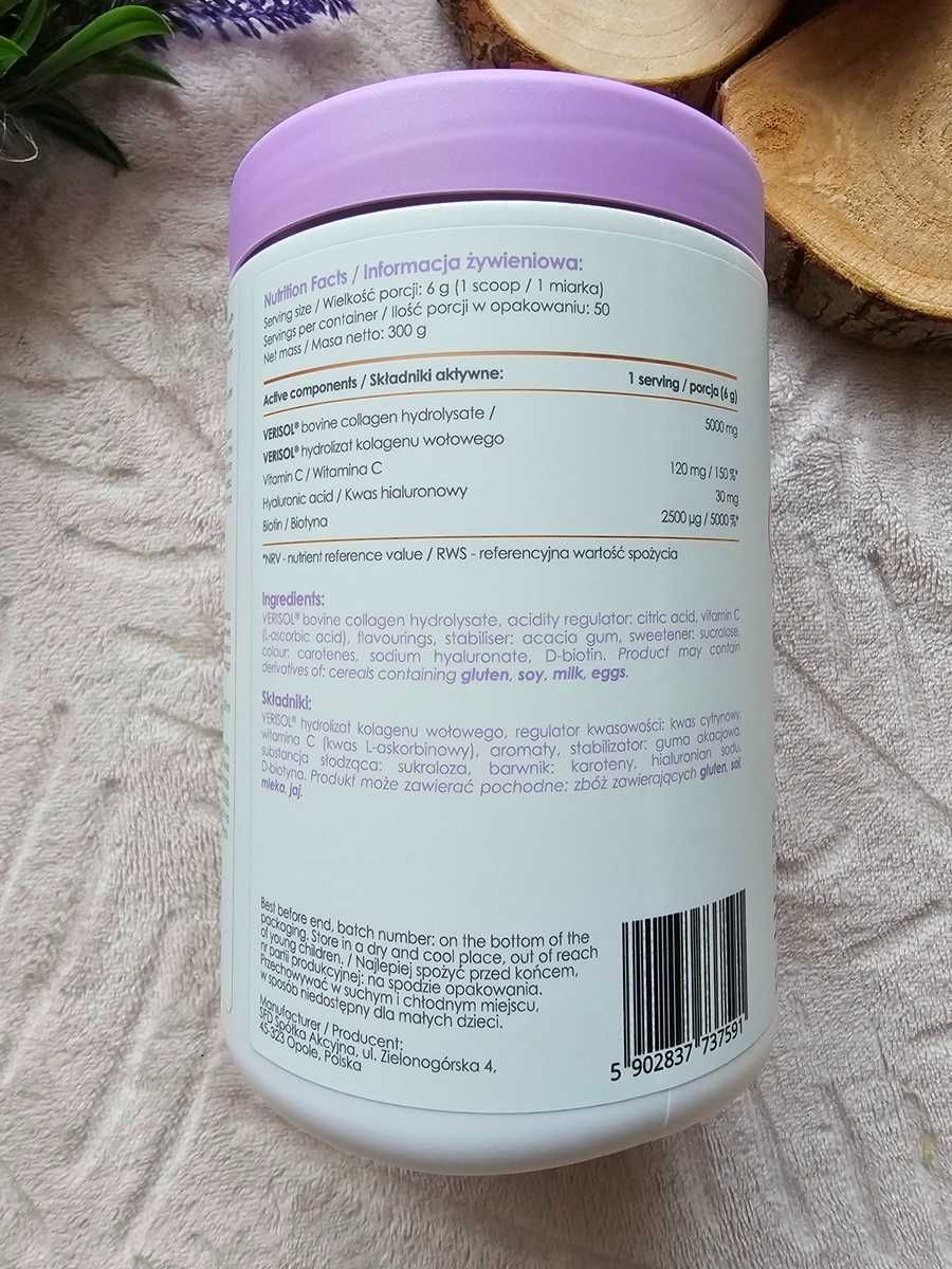 Kolagen COLLAROSE ALLDEYNN 300 g Mango - marakuja