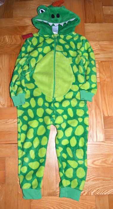 91^ Smok dinozaur strój piżama przebranie 5/6 Lat_116 cm