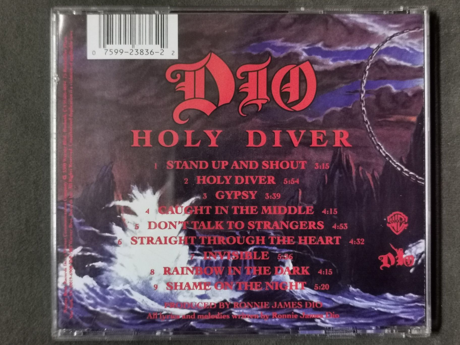 Dio - Holy Diver. 1983! Warner Bros USA!