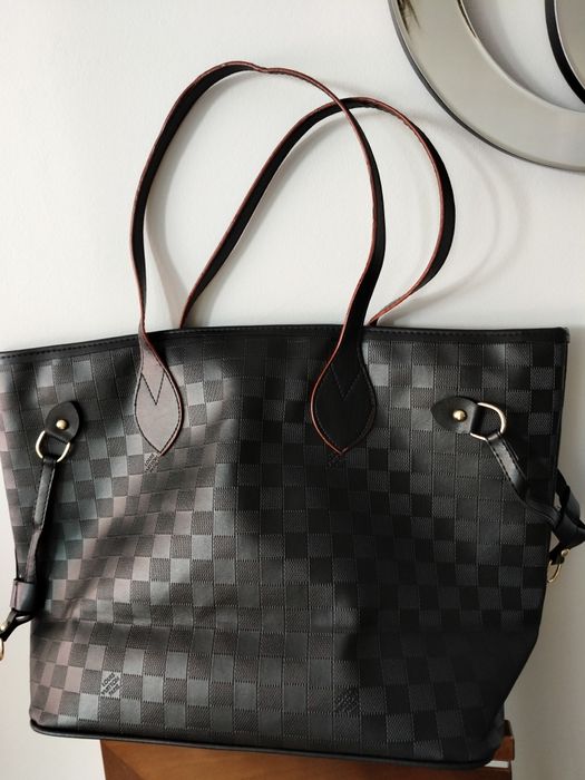 Nowa torebka szoperka Louis Vuitton czarna