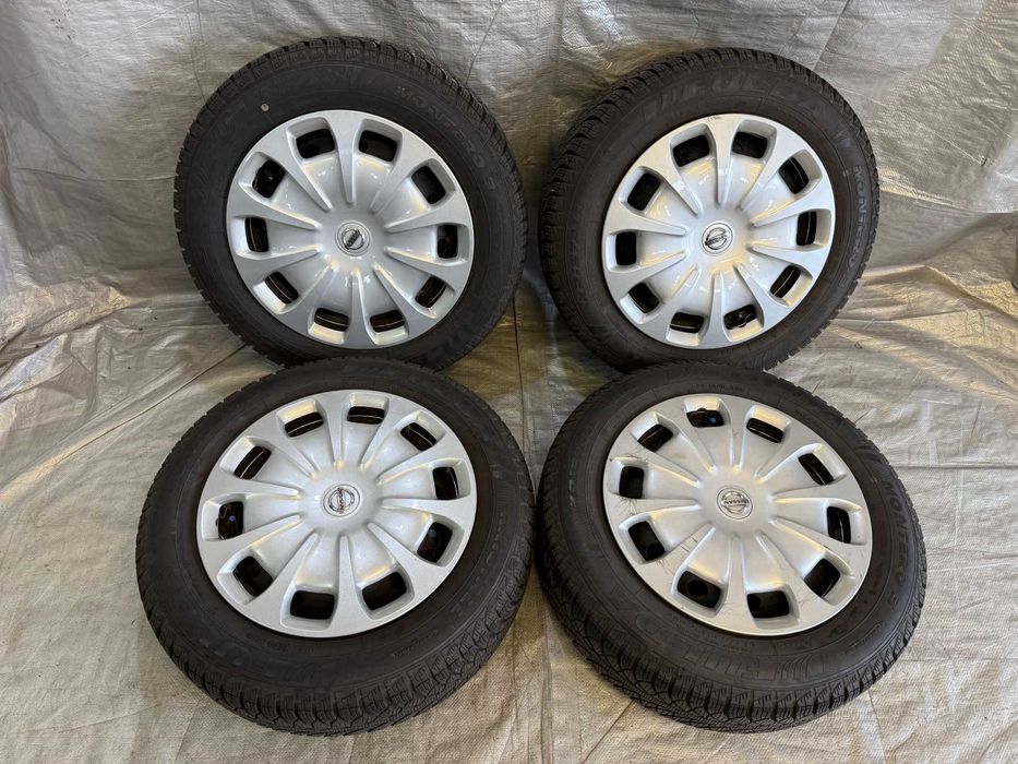 Koła zimowe Nissan Micra V Fulda 185/65/15 + czujniki + kołpaki