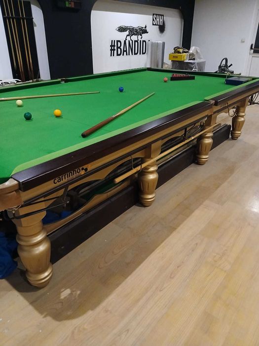 mesa de snooker Carrinho - 12 pés