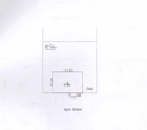 Одноповерхова будівля 110,1 м2, 0.06 га, Ломачинці, вул. Шлях, 19-Б