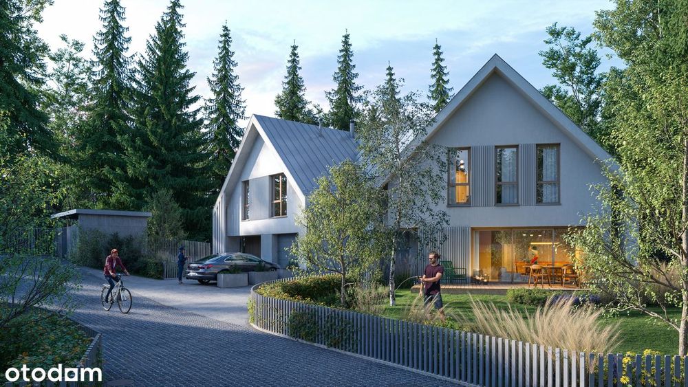 Dom w Otominie - 4 sypialnie, kameralne zamknięte osiedle, duże ogrody