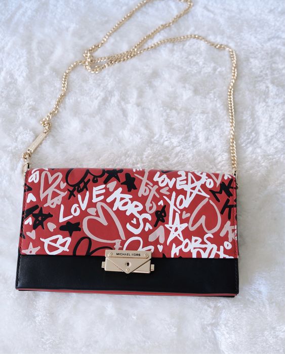 Mala tiracolo Michael Kors graffiti