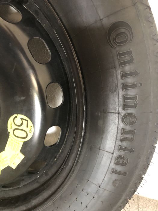 Pneu suplente com jante da marca Continental 175/80/ R19  Novo