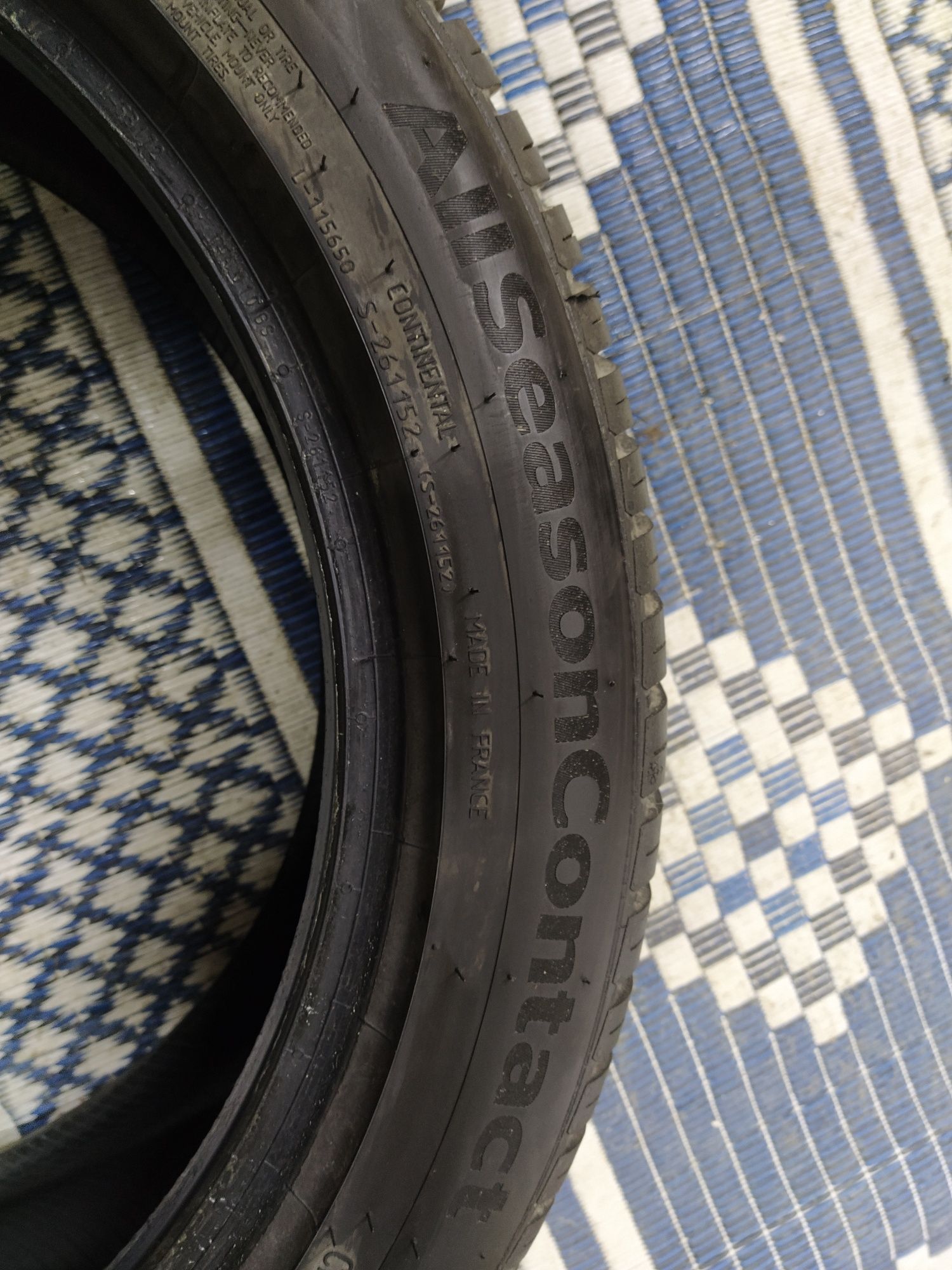 Opona wielosezonowa 205/50r17 CONTINENTAL 2021r 8 mm