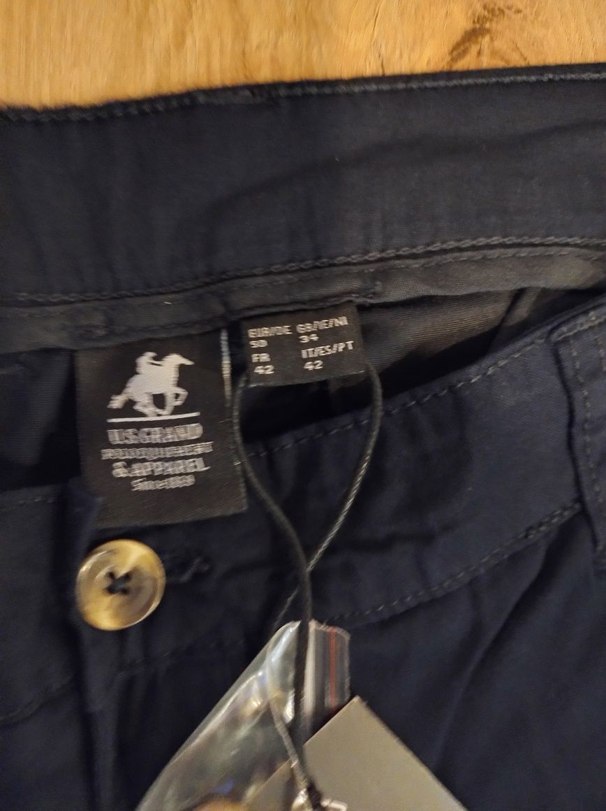 Spodnie męskie r 50 U.S. Grand Polo Equipment & Apparel